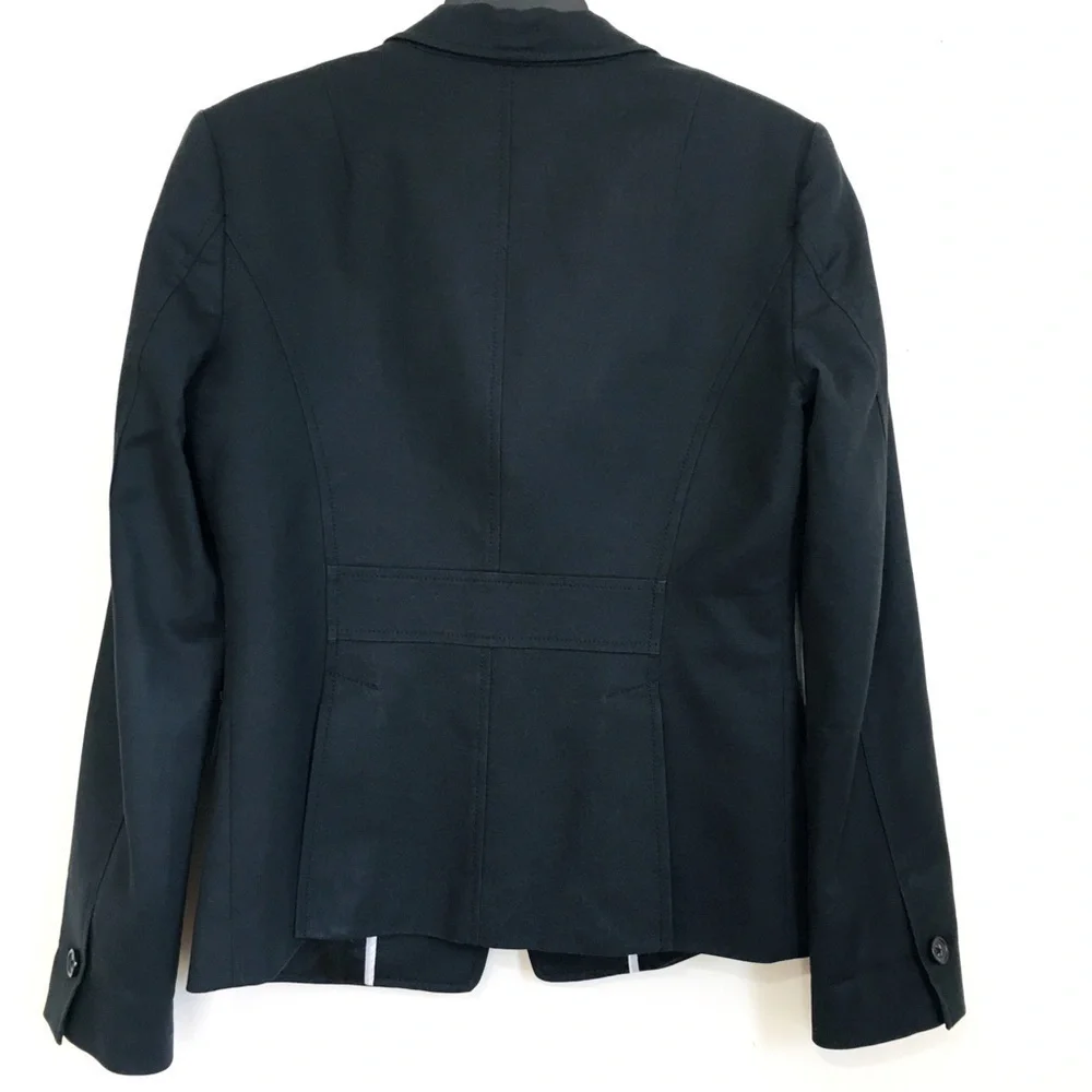 Banana Republic Cotton Dark Navy Classic Blazer Suit